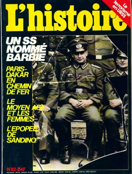 L'histoire n°82 : Un SS nommé Barbie - Collectif - Livre