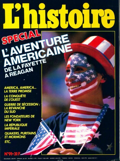 L'histoire n°91 : L'aventure américaine - Collectif - Livre