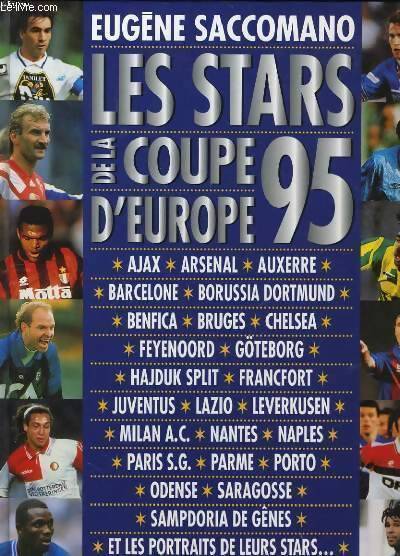 Les stars de la coupe d'Europe 95 - Eugène Saccomano - Livre
