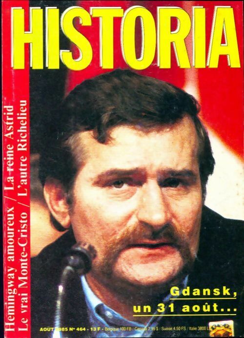 Historia n°464 : Gdansk, un 31 août - Collectif - Livre