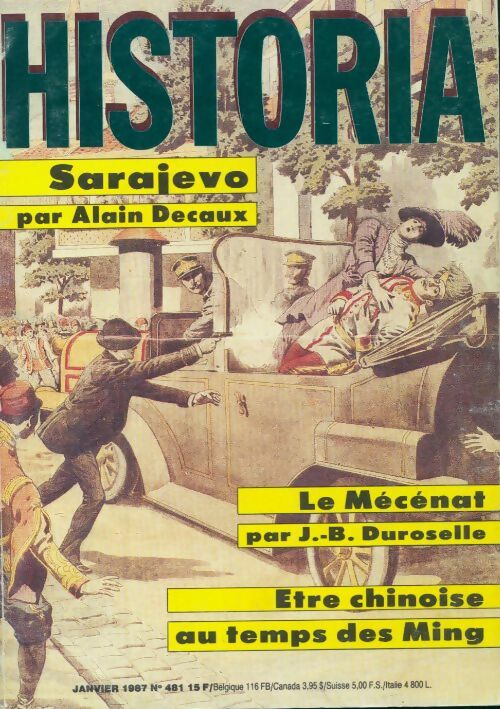 Historia n°481 : Sarajevo - Collectif - Livre