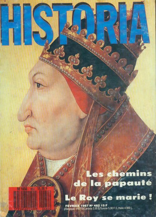 Historia n°482 : Les chemins de la papauté - Collectif - Livre