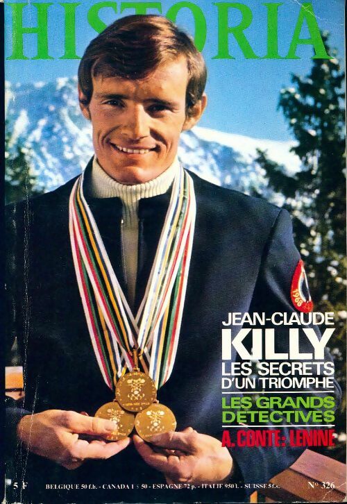 Historia n°326 : Jean-Claude Killy - Collectif - Livre