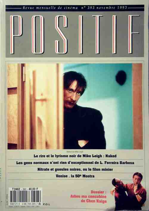 Positif n°393 - Collectif - Livre