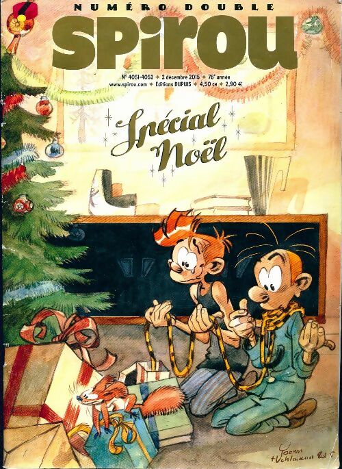 Spirou n°4051 : Spécial Noël - Collectif - Livre