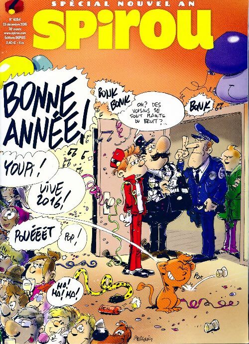 Spirou n°4054 : Bonne année ! - Collectif - Livre