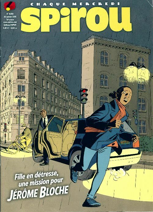 Spirou n°4058 : Fille en détresse, une mission pour Jérôme Bloche - Collectif - Livre