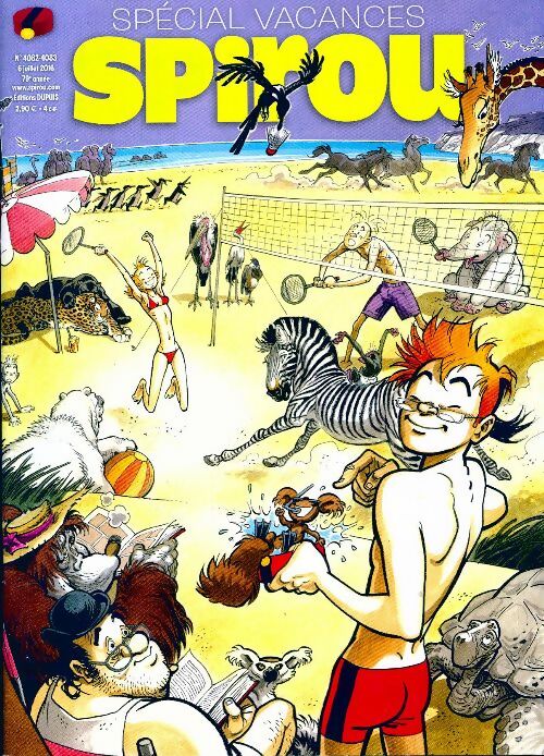 Spirou n°4082 : Spécial vacances - Collectif - Livre