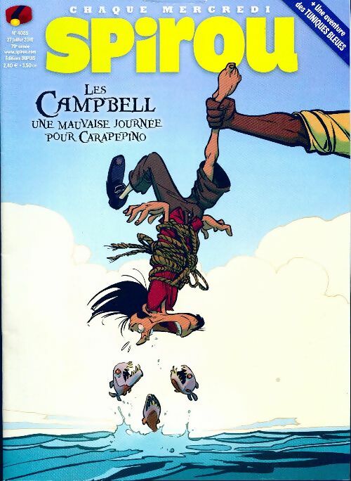 Spirou n°4085 : Les Campbell - Collectif - Livre