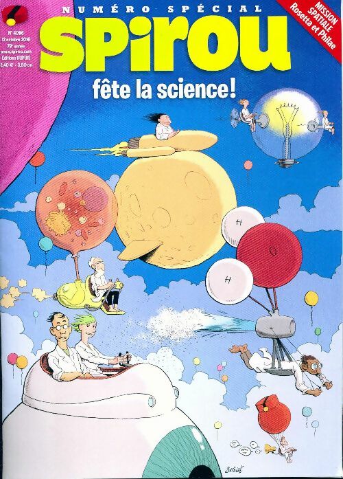 Spirou n°4096 : Fête de la science - Collectif - Livre