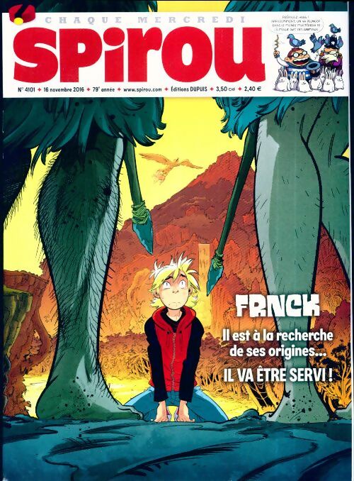 Spirou n°4101 : Frnck - Collectif - Livre