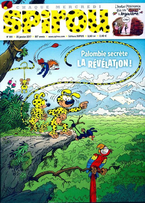 Spirou n°4111 : Palombie secrète, la révélation - Collectif - Livre