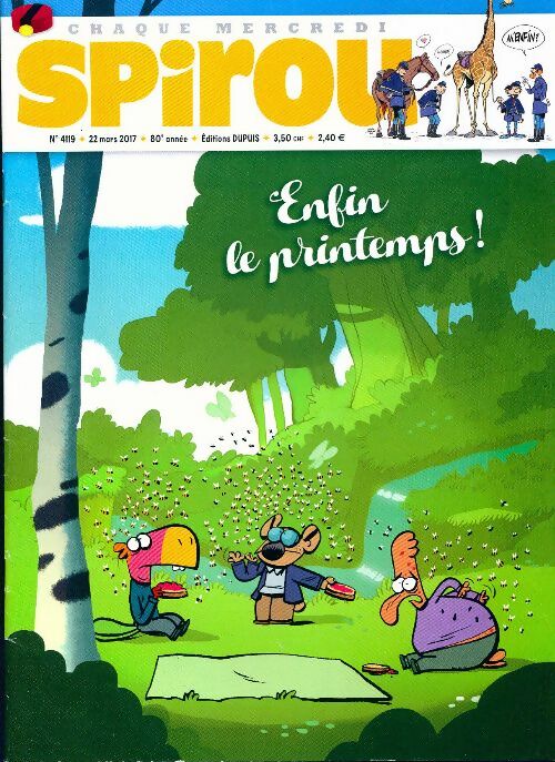 Spirou n°4119 : Enfin le printemps ! - Collectif - Livre