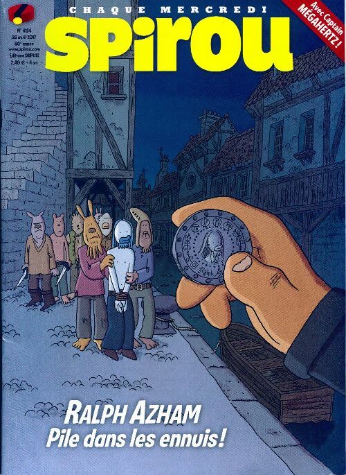 Spirou n°4124 : Ralph Azham pile dans les ennuis ! - Collectif - Livre