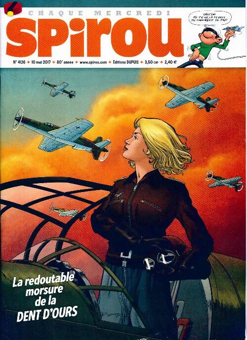 Spirou n°4126 : La redoutable morsure de la Dent d'Ours - Collectif - Livre
