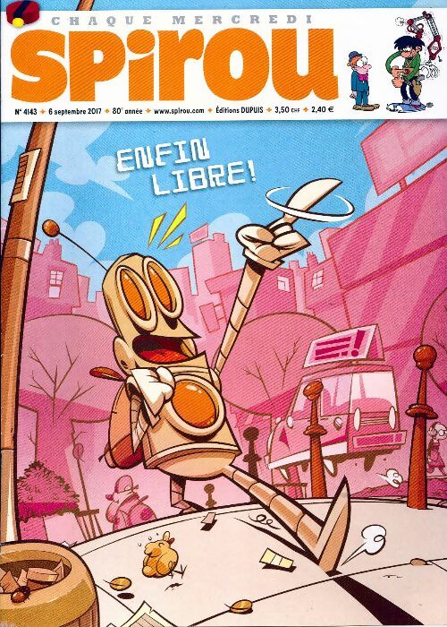 Spirou n°4143 : Enfin libre ! - Collectif - Livre