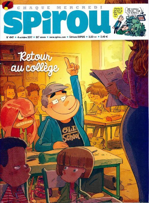 Spirou n°4147 : Retour au collège - Collectif - Livre