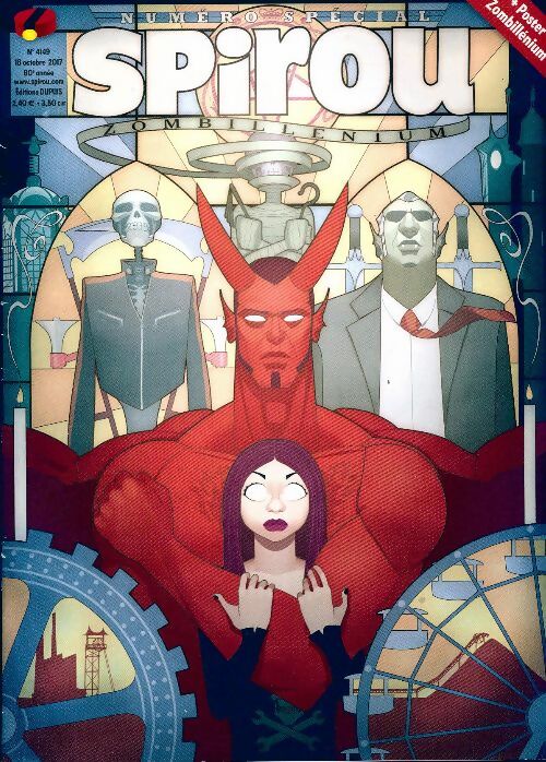 Spirou n°4149 : Zombillenium - Collectif - Livre