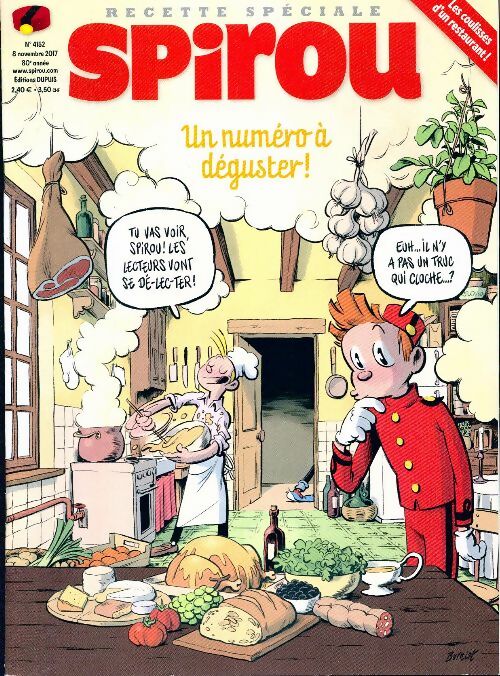 Spirou n°4152 : Un numéro à déguster ! - Collectif - Livre