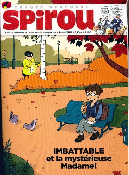 Spirou n°4155 : Imbattable et la mystérieuse Madame ! - Collectif - Livre
