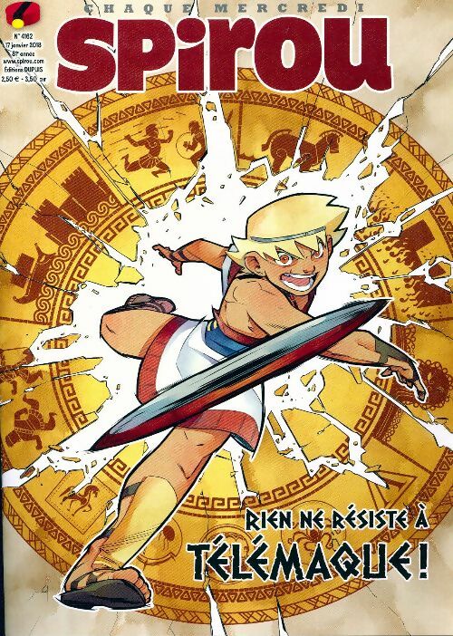 Spirou n°4162 : Rien ne résiste à Télémaque ! - Collectif - Livre
