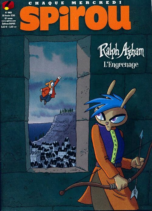 Spirou n°4168 : Ralph Azham l'engrenage - Collectif - Livre
