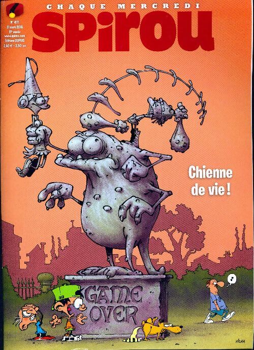 Spirou n°4171 : Chienne de vie ! - Collectif - Livre