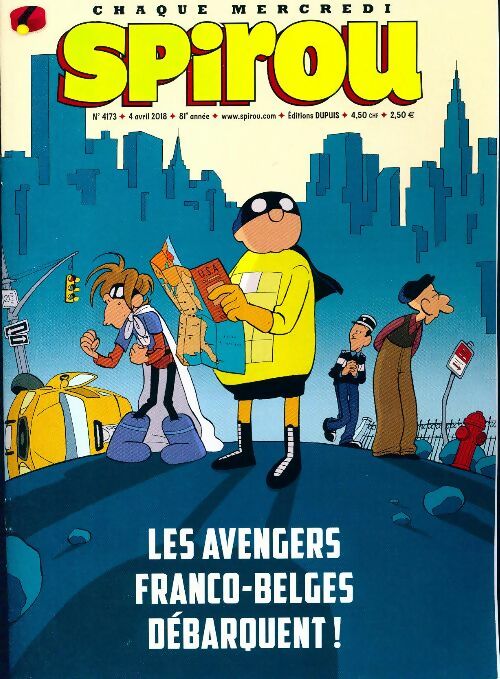 Spirou n°4173 : Les avengers franco-belges débarquent ! - Collectif - Livre