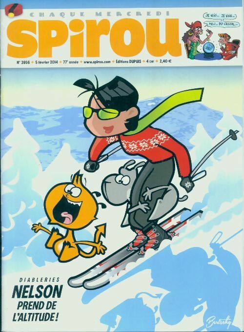 Spirou n°3956 : Nelson prend de l'altitude - Collectif - Livre