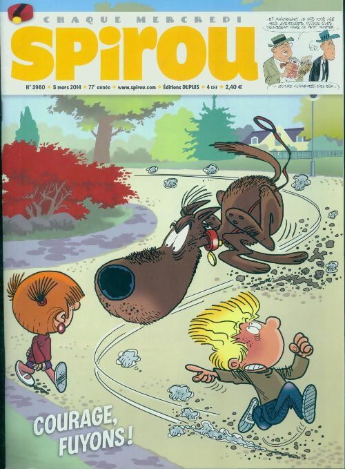 Spirou n°3960 : Courage, fuyons ! - Collectif - Livre
