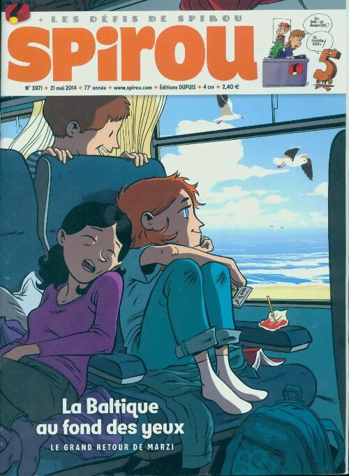 Spirou n°3971 : La Baltique au fond des yeux - Collectif - Livre