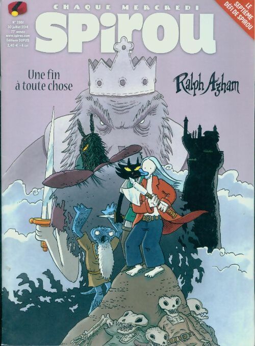 Spirou n°3981 : Ralph Azham : Une fin à toute chose - Collectif - Livre