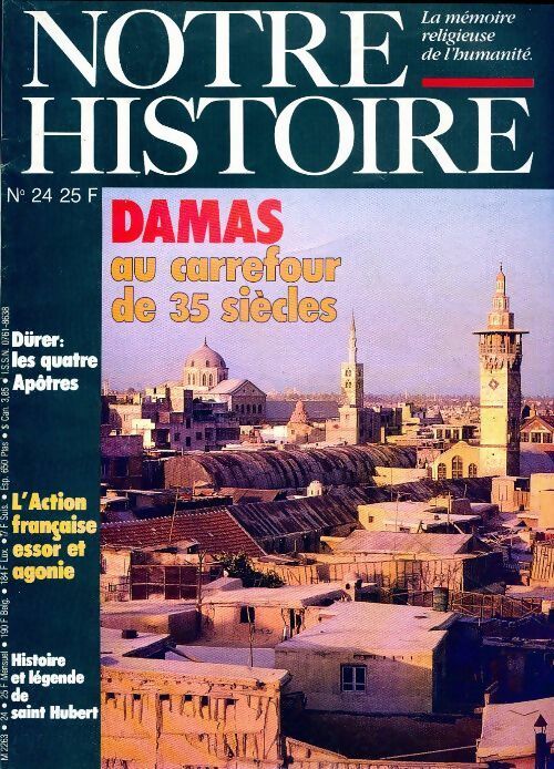 Notre histoire n°24 : Damas au carrefour de 35 siècles - Collectif - Livre