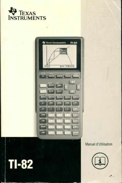 Manuel d'utilisation Texas instruments TI-82 - Inconnu - Livre