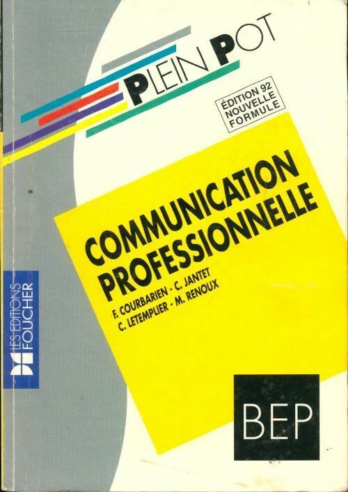 Communication professionnelle BEP - Collectif - Livre