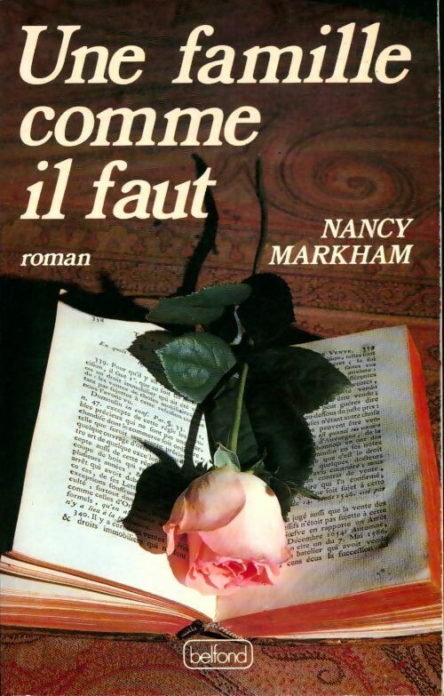 Une famille comme il faut - Nancy Markham - Livre