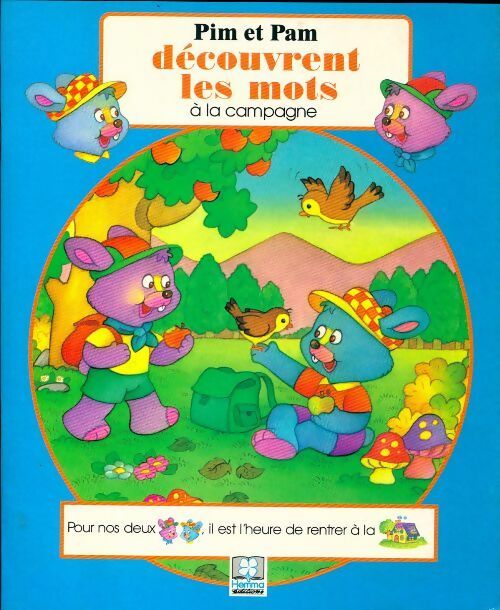Pim et Pam découvrent les mots à la campagne - Carlos Busquets - Livre
