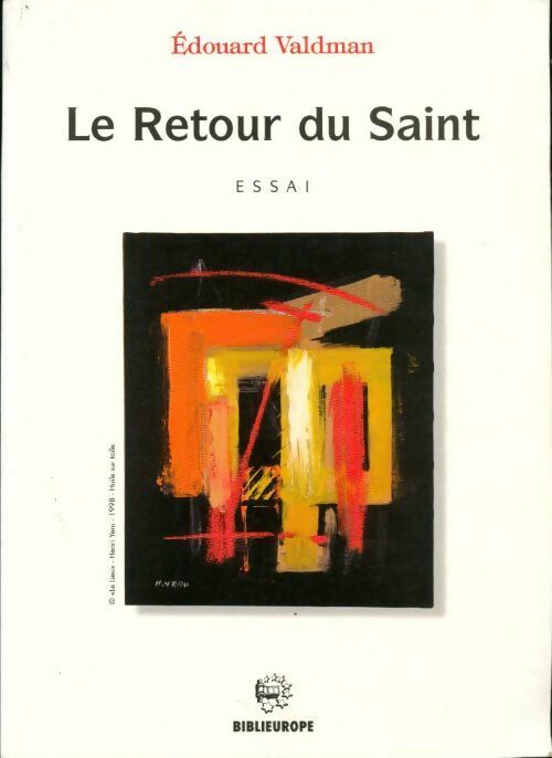 Le retour du Saint - Edouard Valdman - Livre