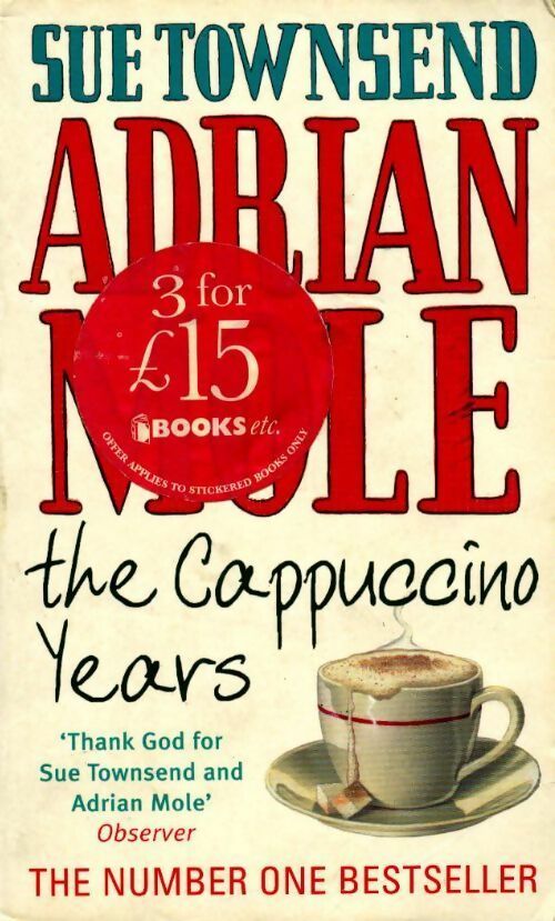 Adrian Mole : The capuccino years - Sue Townsend - Livre