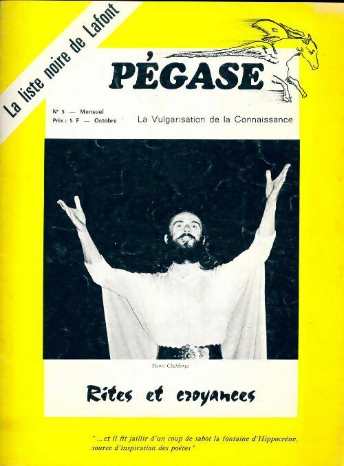 Pégase n°5 : Rites et croyances - Henri Chefdorge - Livre