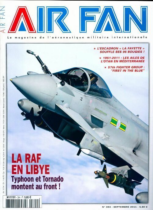 Air fan n°394 : La RAF en Libye - Collectif - Livre