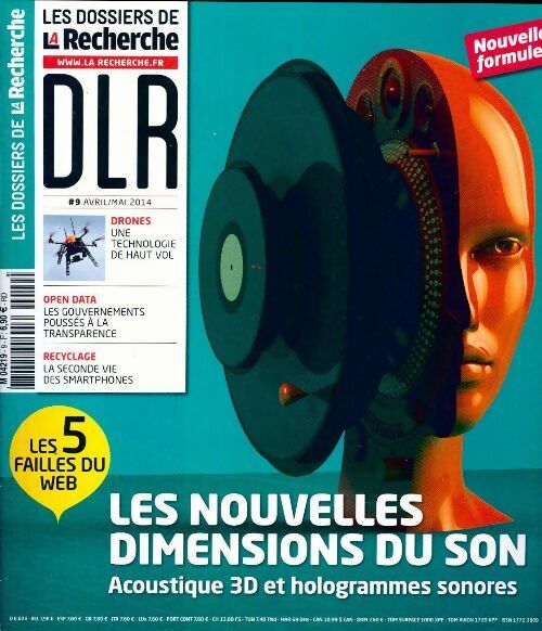 Les dossiers de la recherche N°9 : Les nouvelles dimensions du son - Collectif - Livre
