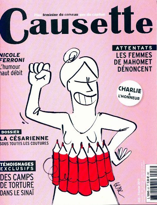 Causette n°53 : Charlie à l'honneur - Collectif - Livre