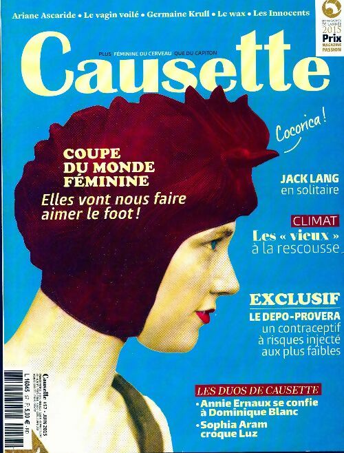 Causette n°57 : Coupe du monde féminine - Collectif - Livre