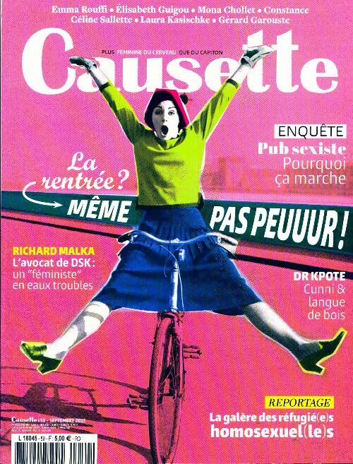 Causette n°59 : La rentrée, même pas peur - Collectif - Livre
