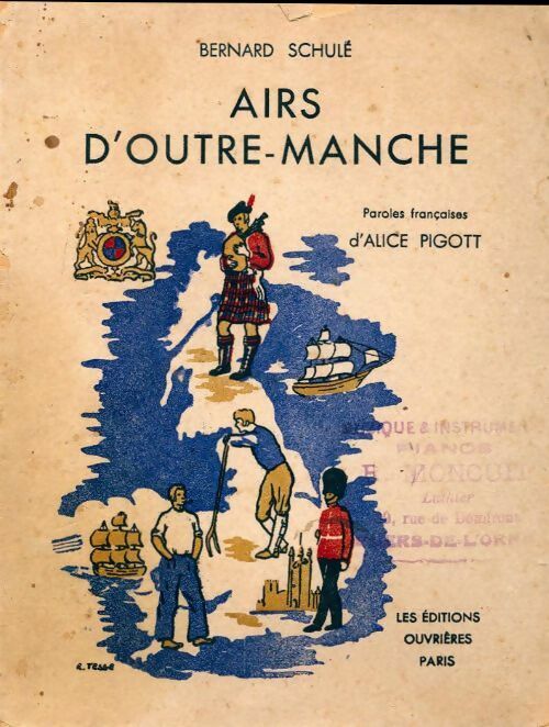 Airs d'outre-manche - Bernard Schulé - Livre
