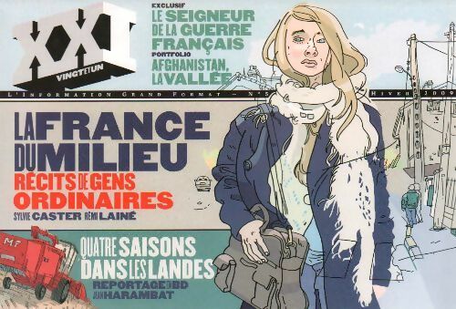 XXI n°5. La France du milieu - Récits de gens ordinaires - Collectif - Livre