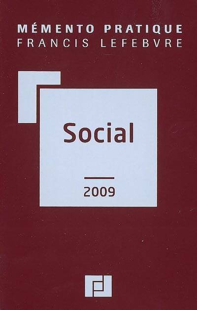Social 2009 - Collectif - Livre