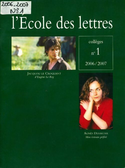 L'école des lettres 98e année - Août-Septembre 2006 - Collectif - Livre