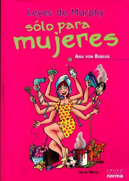 Leyes de Murphy Sòlo para mujeres - Ana Von Rebeur - Livre